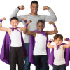 Russell Wilson with children, Strong for Cancer